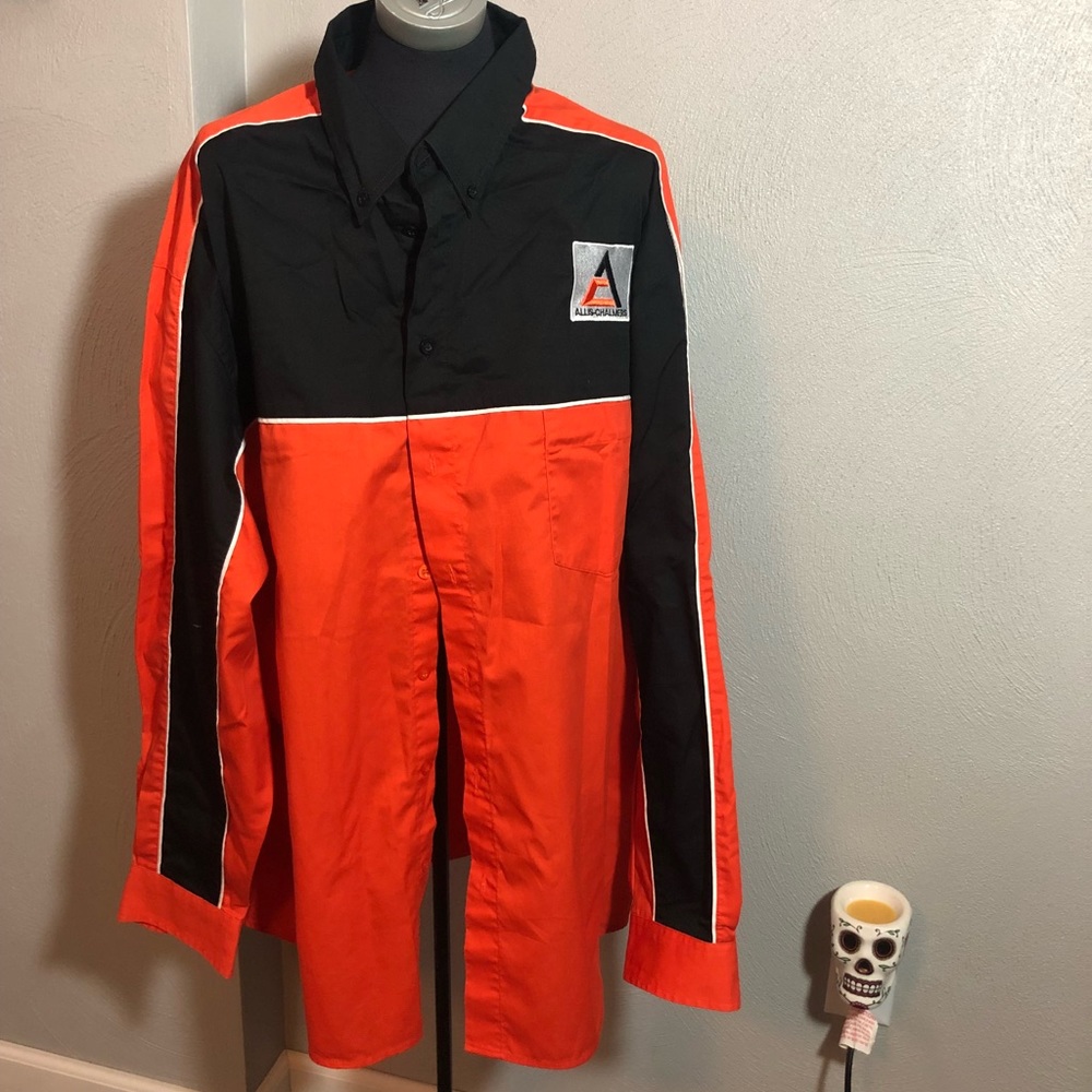 Mens Allis Chalmers button down